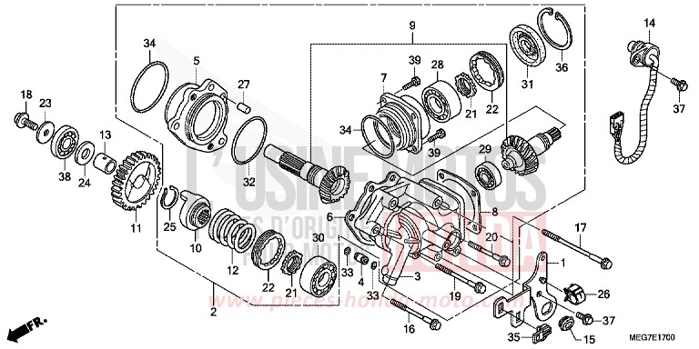 QUERWELLE von Shadow GRAPHITE BLACK (NHB01) von 2012