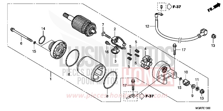 ANLASSER von Shadow GRAPHITE BLACK (NHB01) von 2011