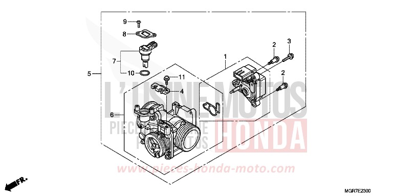 DROSSELKLAPPENGEHAEUSE von Shadow GRAPHITE BLACK (NHB01) von 2011