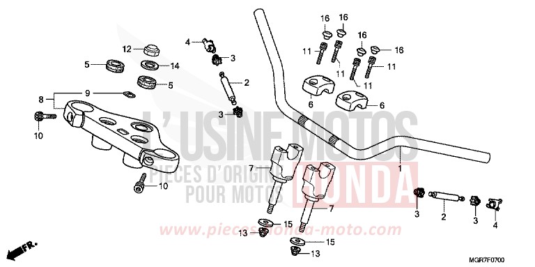 ROHRGRIFF/OBERE BRUECKE von Shadow GRAPHITE BLACK (NHB01) von 2011