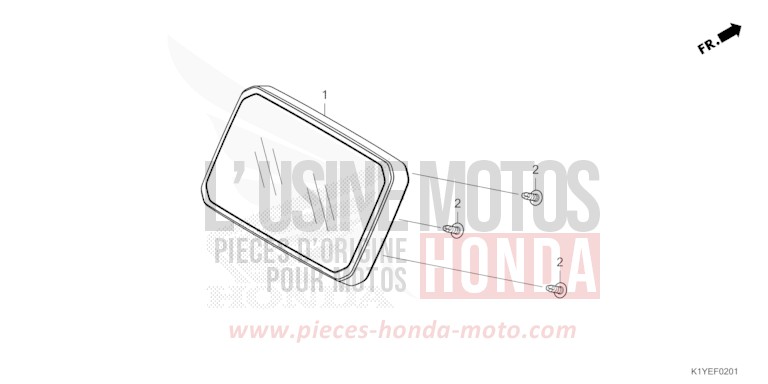 MESSGERAET (2) von PCX MAT METEORIC RED METALLIC (R406) von 2025