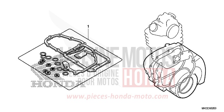 DICHTUNG SATZ B von CRF450R EXTREME RED (R292) von 2019
