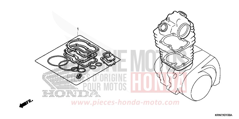 DICHTUNG SATZ A von CRF250R EXTREME RED (R292) von 2016