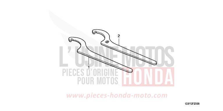 WERKZEUGE von CR85R EXTREME RED (R292) von 2007