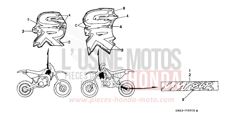 MARKE (CR80RN) von CR80R NEUCLEAR RED (R177) von 1992