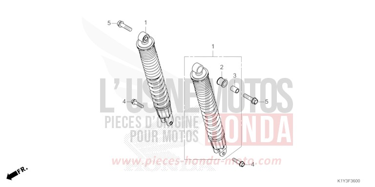 KISSEN, HINTEN von PCX MAT GALAXY BLACK METALLIC (NHA76) von 2021