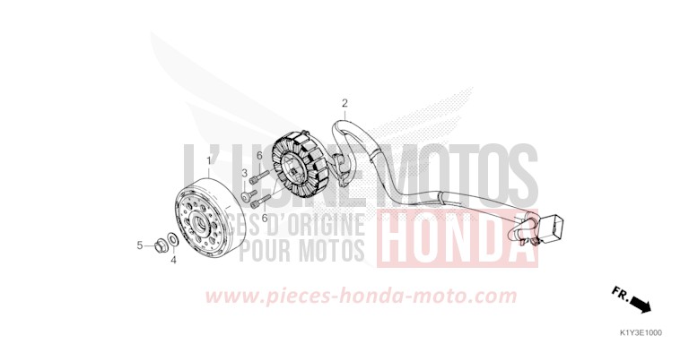 KLIMAANLAGE, GENERATORANLASSER von PCX PEARL JASMINE WHITE (NHB35) von 2021