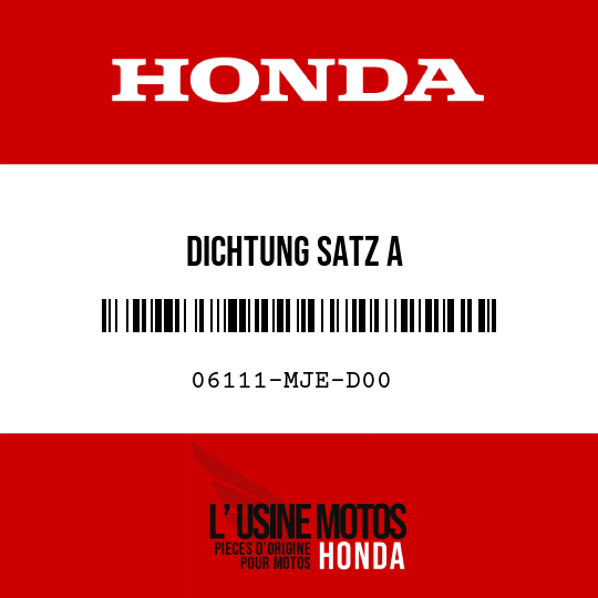 image de 06111-MJE-D00 DICHTUNG SATZ A