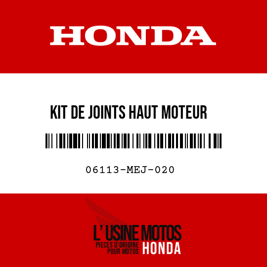 image de 06113-MEJ-020 KIT DE JOINTS HAUT MOTEUR