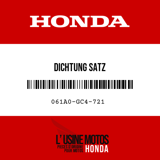image de 061A0-GC4-721 DICHTUNG SATZ