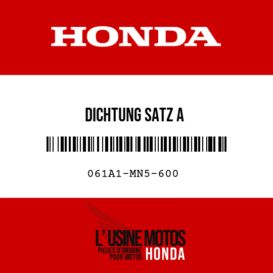 image de 061A1-MN5-600 DICHTUNG SATZ A