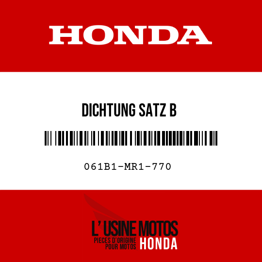 image de 061B1-MR1-770 DICHTUNG SATZ B
