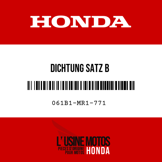 image de 061B1-MR1-771 DICHTUNG SATZ B