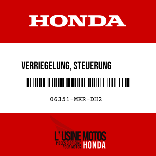 image de 06351-MKR-DH2 VERRIEGELUNG, STEUERUNG       ELEKTRISCH