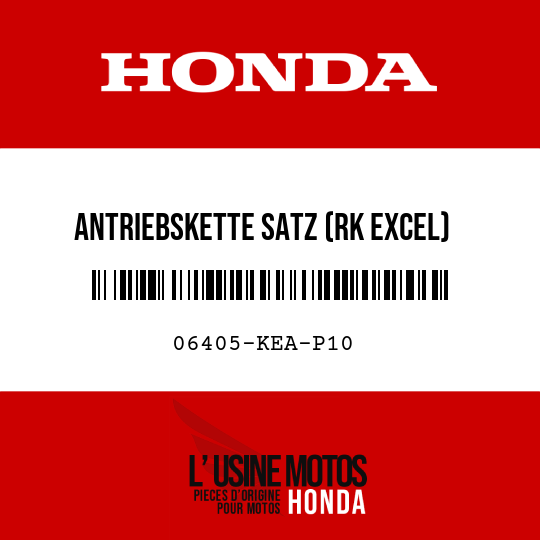 image de 06405-KEA-P10 ANTRIEBSKETTE SATZ (RK EXCEL) (RK520-112L-120L)