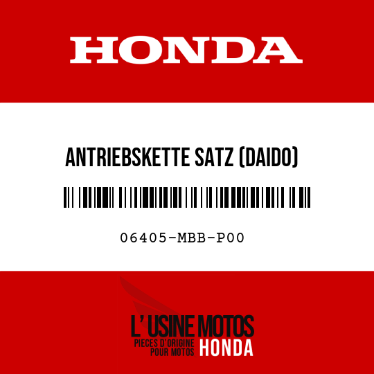 image de 06405-MBB-P00 ANTRIEBSKETTE SATZ (DAIDO) (DID50ZVM-112L-120L)