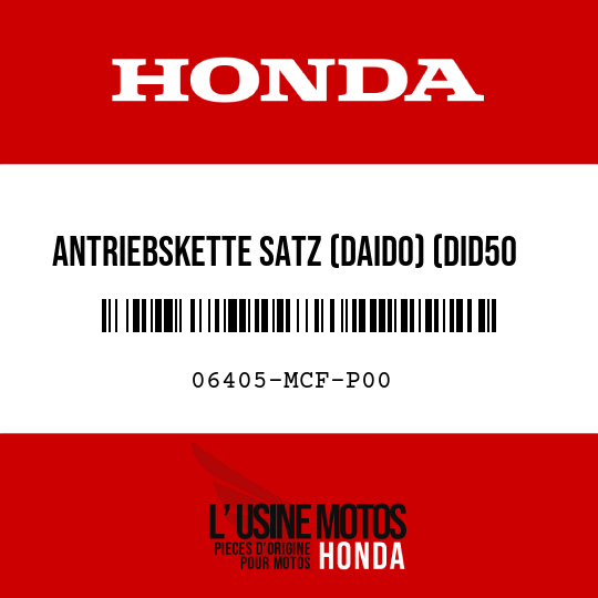 image de 06405-MCF-P00 ANTRIEBSKETTE SATZ (DAIDO) (DID50 102-120L)