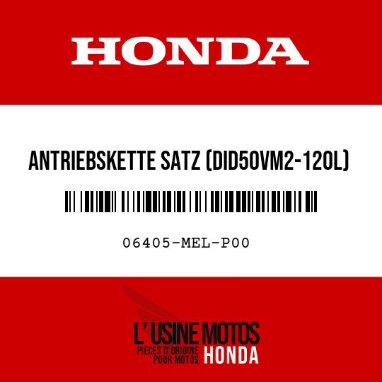 image de 06405-MEL-P00 ANTRIEBSKETTE SATZ (DID50VM2-120L)