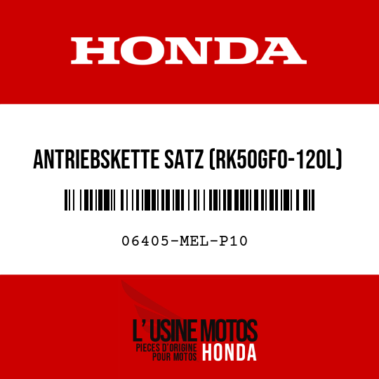 image de 06405-MEL-P10 ANTRIEBSKETTE SATZ (RK50GFO-120L)