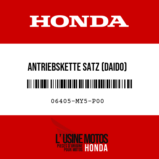 image de 06405-MY5-P00 ANTRIEBSKETTE SATZ (DAIDO) (DID525V8-112L-120L)