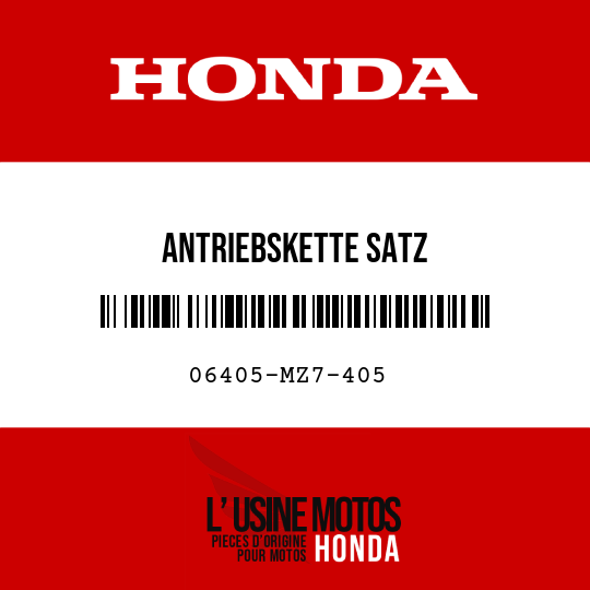 image de 06405-MZ7-405 ANTRIEBSKETTE SATZ (DID50V4-102L-120L)