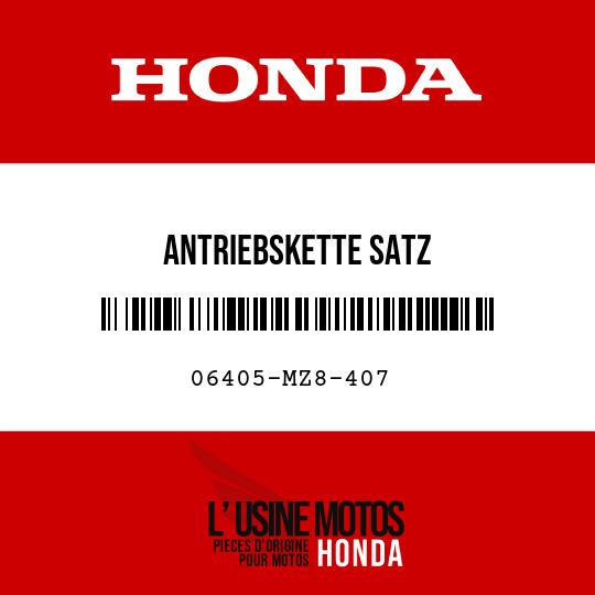 image de 06405-MZ8-407 ANTRIEBSKETTE SATZ (RK525SMOZ5-102L-120L)