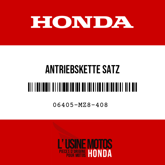 image de 06405-MZ8-408 ANTRIEBSKETTE SATZ (DID525V8-102L-120L)