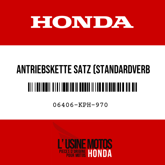 image de 06406-KPH-970 ANTRIEBSKETTE SATZ (STANDARDVERB 104L)