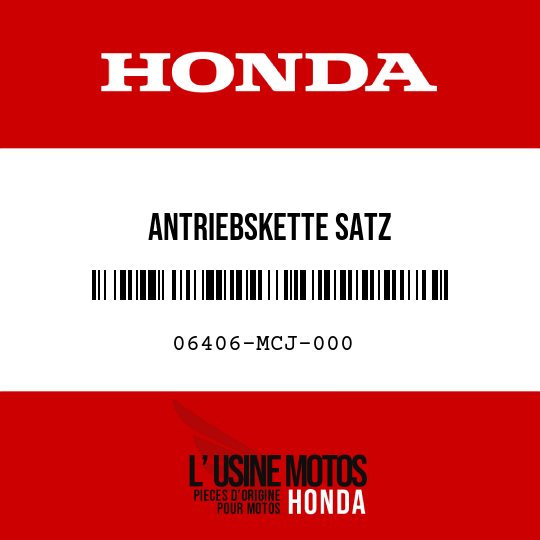 image de 06406-MCJ-000 ANTRIEBSKETTE SATZ