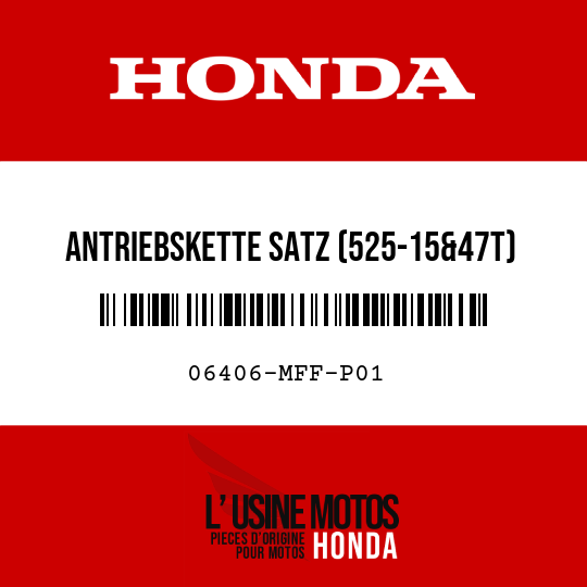 image de 06406-MFF-P01 ANTRIEBSKETTE SATZ (525-15&47T)