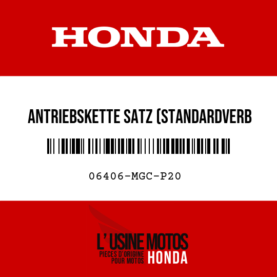 image de 06406-MGC-P20 ANTRIEBSKETTE SATZ (STANDARDVERB 110L)