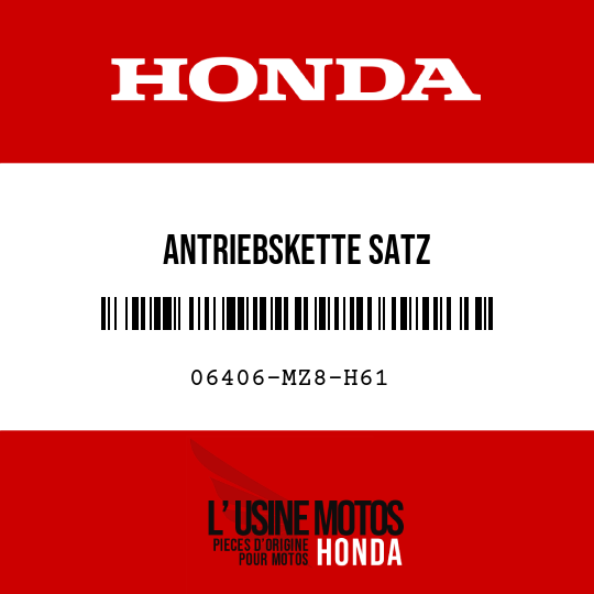 image de 06406-MZ8-H61 ANTRIEBSKETTE SATZ