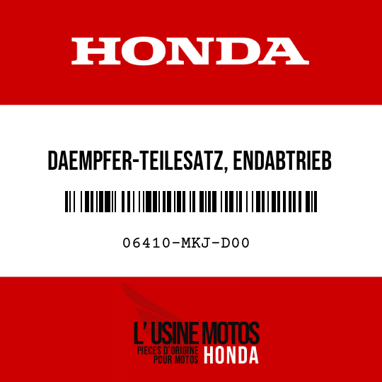 image de 06410-MKJ-D00 DAEMPFER-TEILESATZ, ENDABTRIEB
