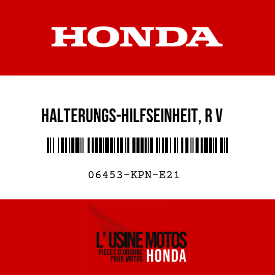 image de 06453-KPN-E21 HALTERUNGS-HILFSEINHEIT, R V (NISSIN)