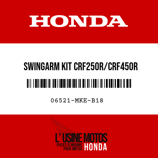 image de 06521-MKE-B18 SWINGARM KIT CRF250R/CRF450R