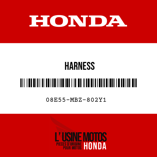 image de 08E55-MBZ-802Y1 HARNESS