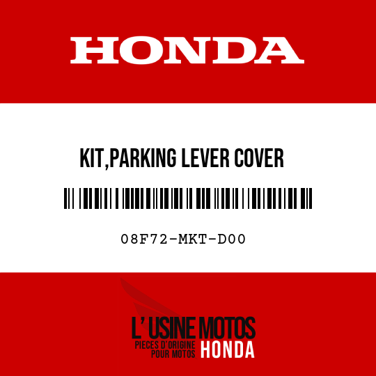 image de 08F72-MKT-D00 KIT,PARKING LEVER COVER