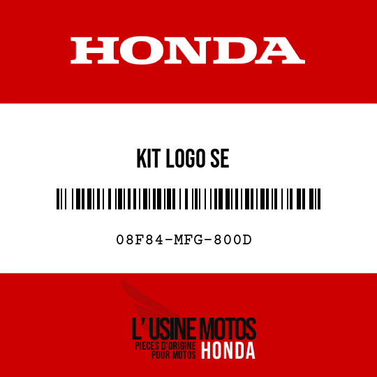 image de 08F84-MFG-800D KIT LOGO SE