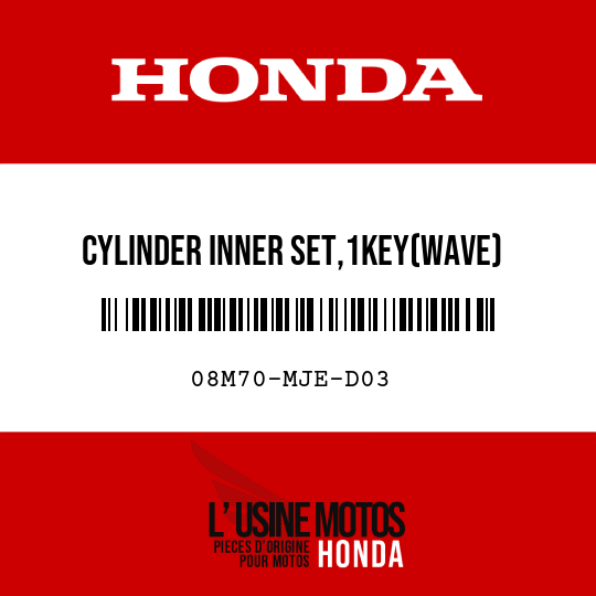 image de 08M70-MJE-D03 CYLINDER INNER SET,1KEY(WAVE)