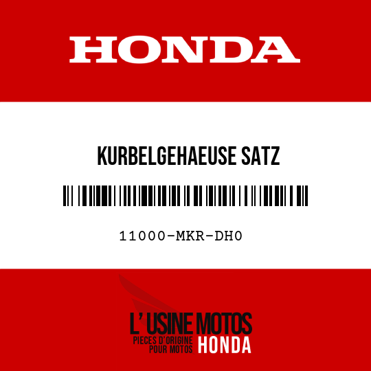 image de 11000-MKR-DH0 KURBELGEHAEUSE SATZ