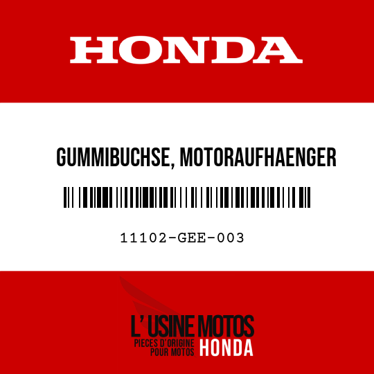 image de 11102-GEE-003 GUMMIBUCHSE, MOTORAUFHAENGER
