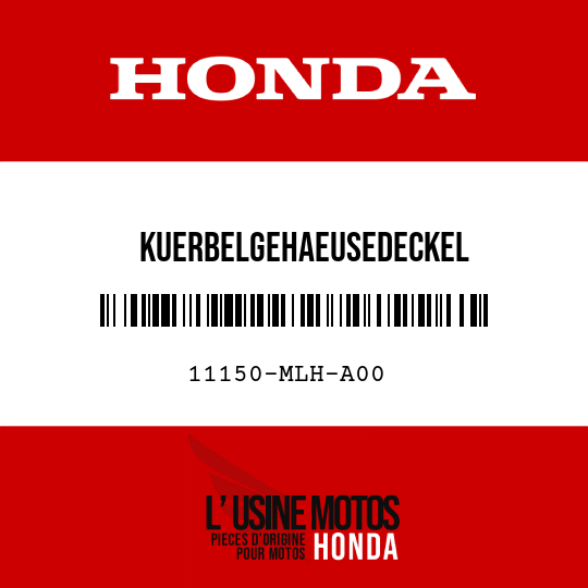 image de 11150-MLH-A00 KUERBELGEHAEUSEDECKEL