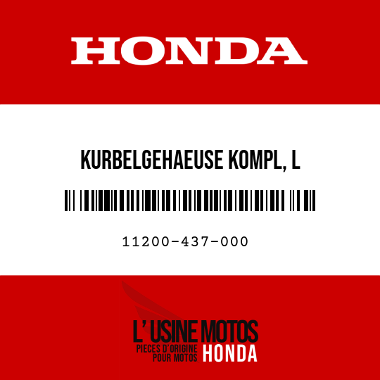 image de 11200-437-000 KURBELGEHAEUSE KOMPL, L