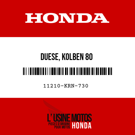 image de 11210-KRN-730 DUESE, KOLBEN 80