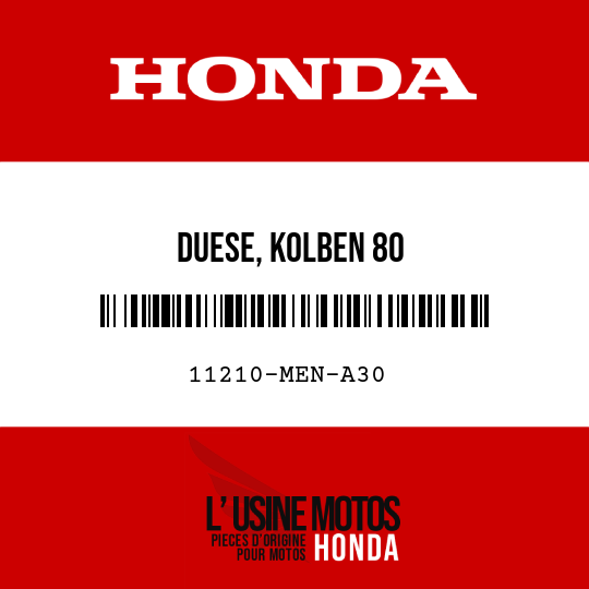 image de 11210-MEN-A30 DUESE, KOLBEN 80