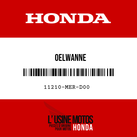 image de 11210-MER-D00 OELWANNE