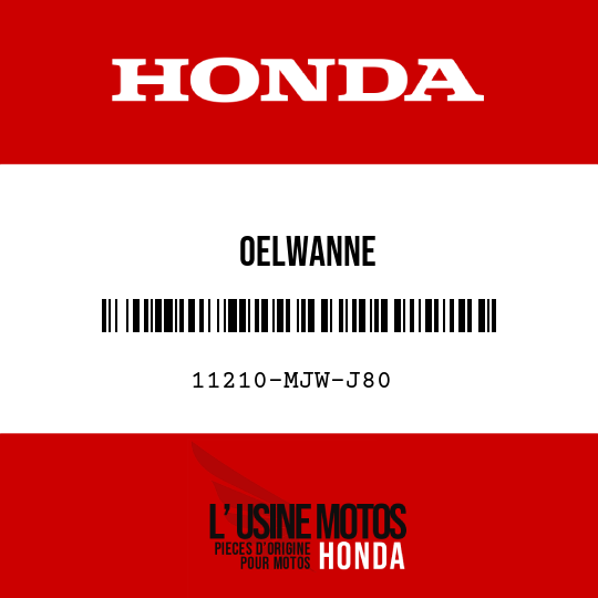 image de 11210-MJW-J80 OELWANNE