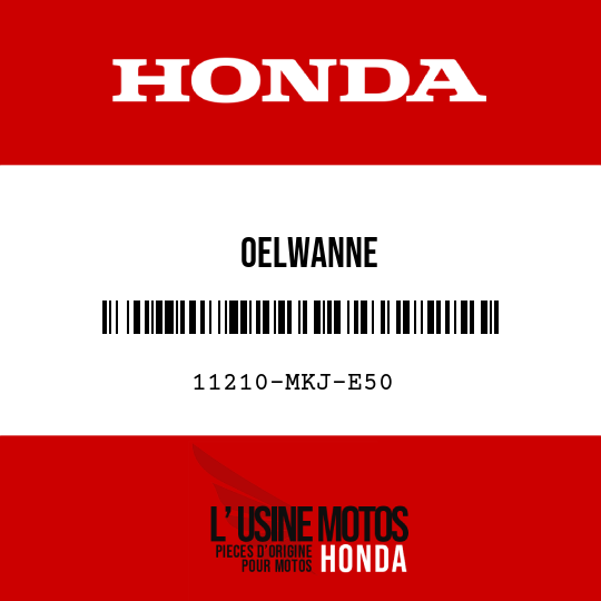 image de 11210-MKJ-E50 OELWANNE
