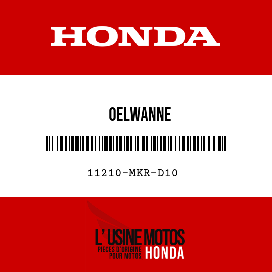 image de 11210-MKR-D10 OELWANNE