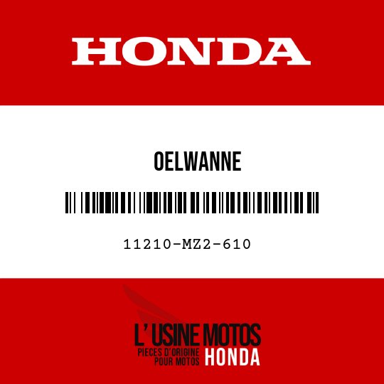 image de 11210-MZ2-610 OELWANNE